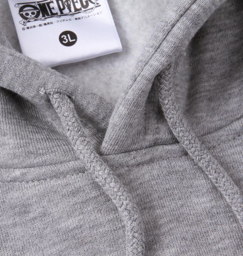 大きいサイズ メンズ ONE PIECE (ワンピース) 裏起毛プルパーカー
                        