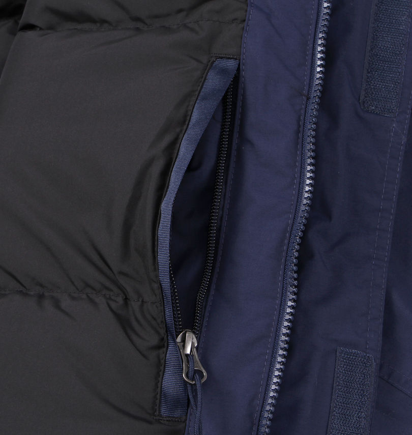 大きいサイズ メンズ THE NORTH FACE (ザ・ノース・フェイス) ダウンジャケット
                        内ポケット