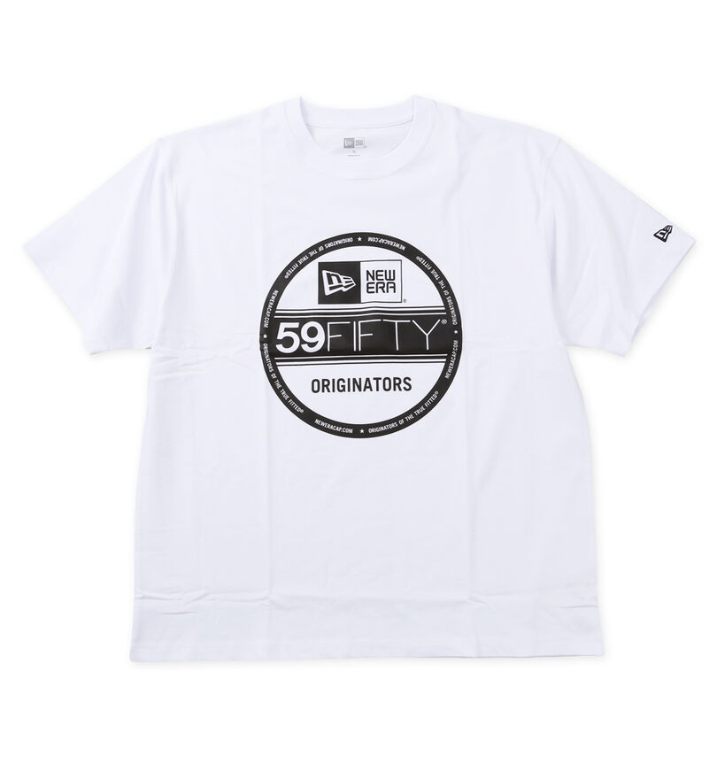 大きいサイズ メンズ NEW ERA (ニューエラ) バイザーステッカー半袖Tシャツ
                        