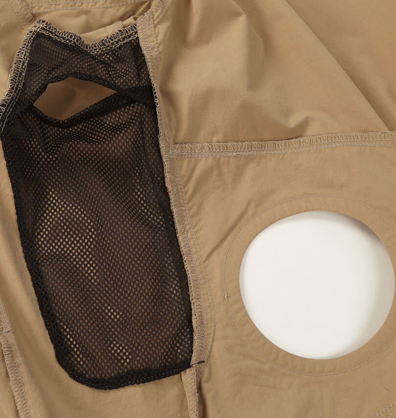 大きいサイズ メンズ TULTEX (タルテックス) 空調服®半袖ブルゾン
                        内側の保冷剤ポケット