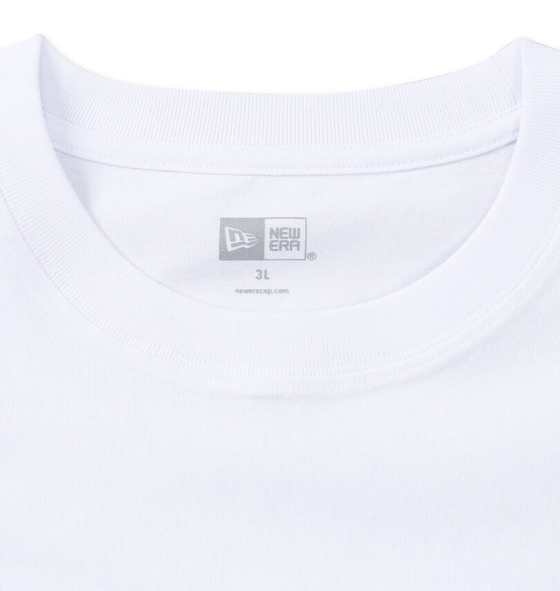 大きいサイズ メンズ NEW ERA (ニューエラ) バイザーステッカー半袖Tシャツ
                        