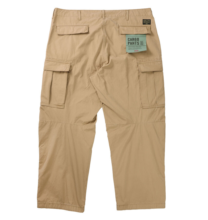 大きいサイズ メンズ EDWIN (エドウイン) リップストップカーゴパンツ
                        バックスタイル