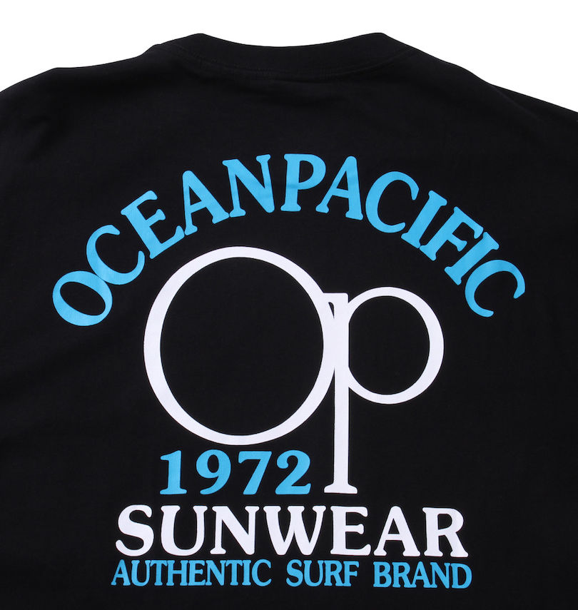 大きいサイズ メンズ OCEAN PACIFIC (オーシャンパシフィック) 天竺長袖Tシャツ バックプリント