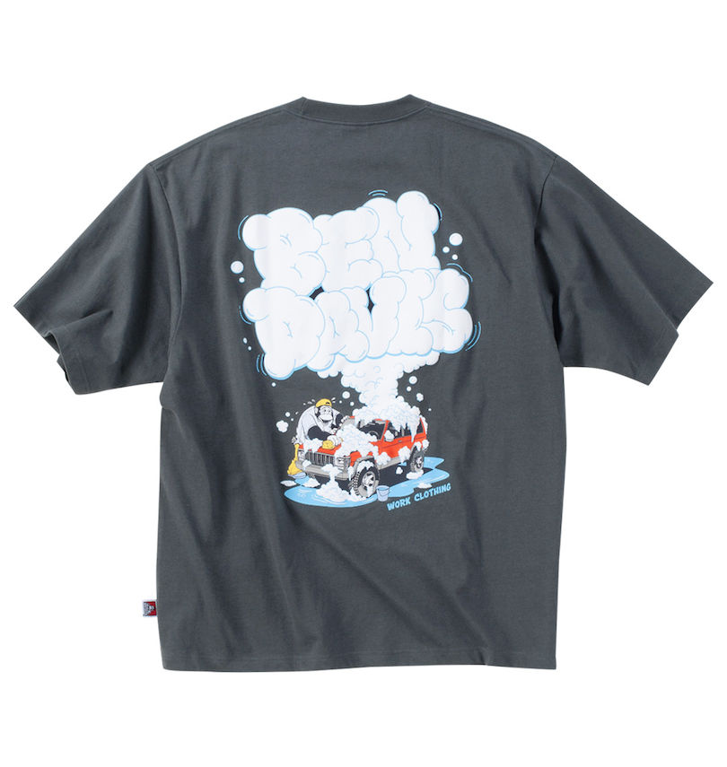 大きいサイズ メンズ BEN DAVIS (ベン デイビス) 半袖Tシャツ
バックスタイル