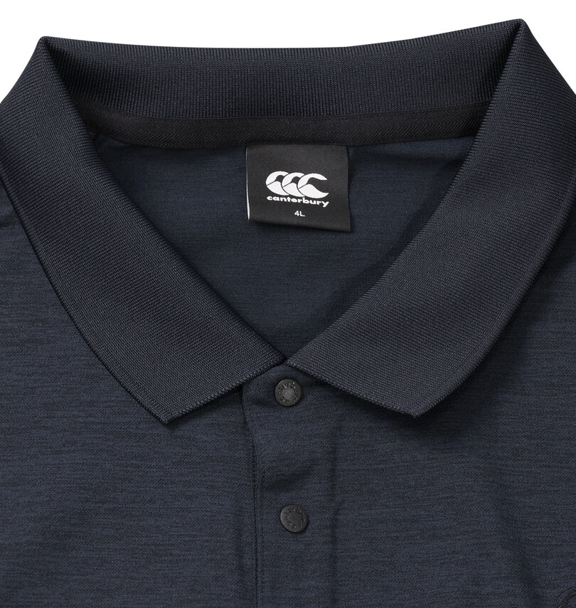 大きいサイズ メンズ canterbury (カンタベリー) MEDIA半袖ポロシャツ
                        