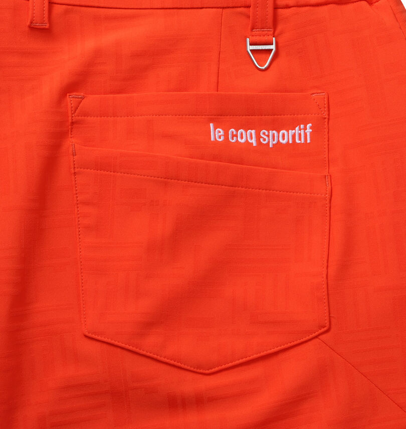 大きいサイズ メンズ LE COQ SPORTIF GOLF (ルコックスポルティフ　ゴルフ) チェックボーダージャガードショートパンツ
                        バックポケット