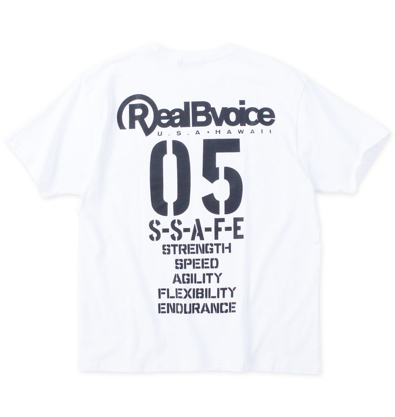 大きいサイズ メンズ RealBvoice (リアルビーボイス) 天竺半袖Tシャツ バックスタイル
