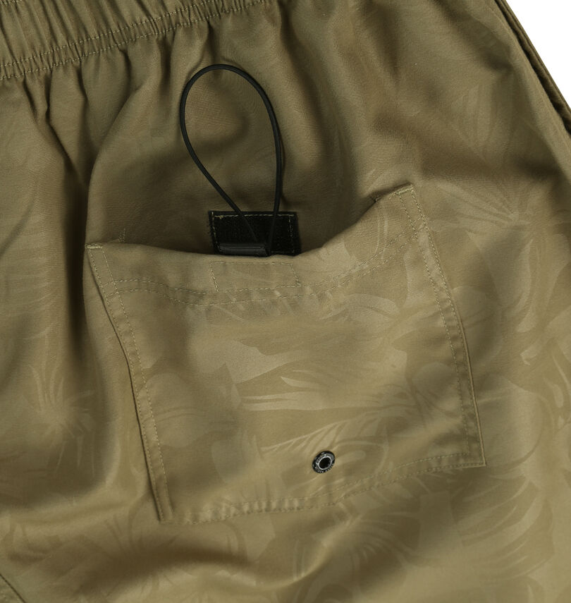 大きいサイズ メンズ OCEAN PACIFIC (オーシャンパシフィック) エンボスプリントサーフパンツ
                        バックポケット