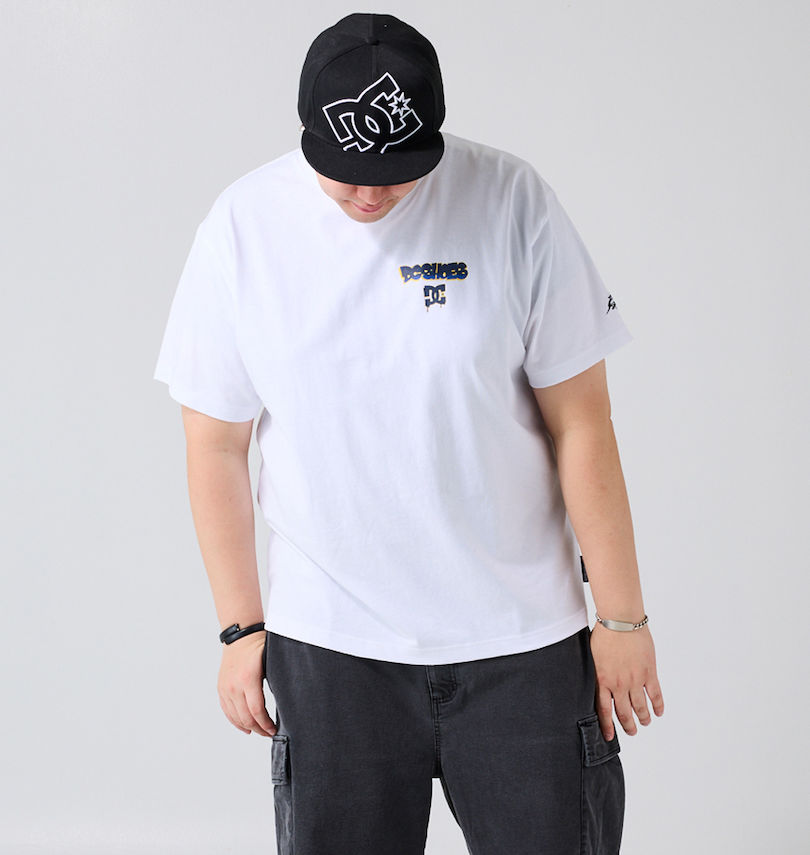 大きいサイズ メンズ DCSHOES (ディーシーシューズ) 24 TAKEEE8 GRAFF FT半袖Tシャツ