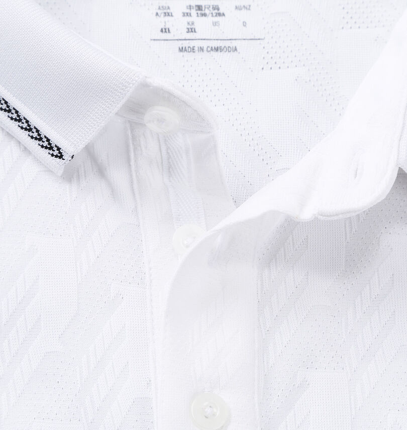 大きいサイズ メンズ adidas golf (アディダスゴルフ) CLIMACOOLシーズナルジャガード半袖シャツ
                        