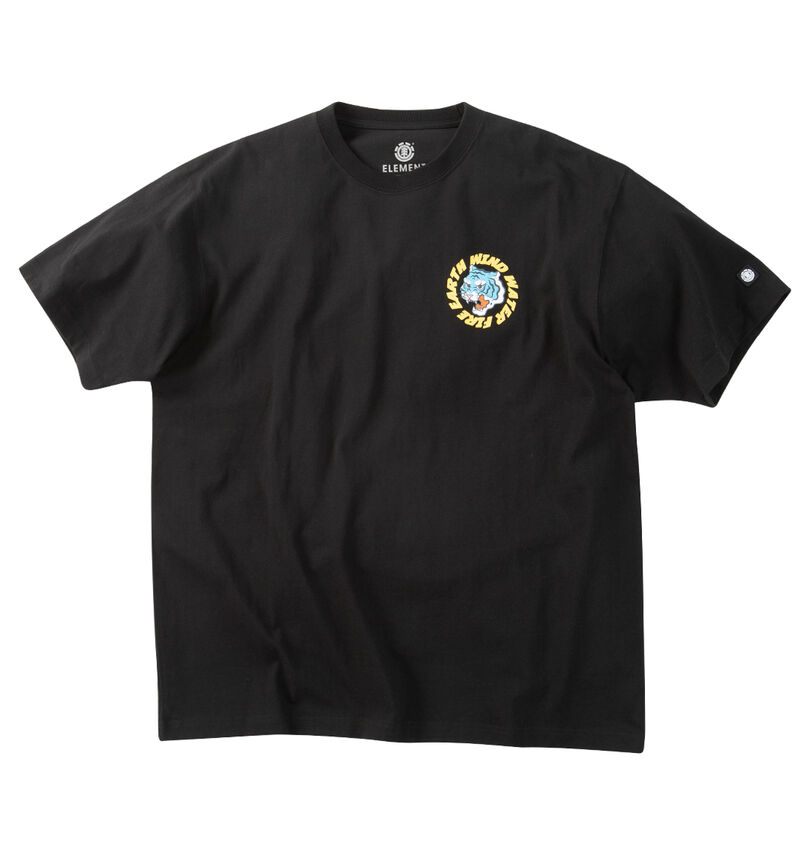 大きいサイズ メンズ ELEMENT (エレメント) TIGER半袖Tシャツ