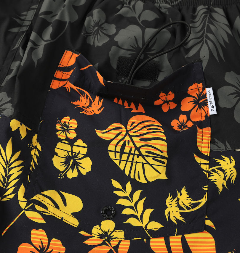 大きいサイズ メンズ OCEAN PACIFIC (オーシャンパシフィック) ストレッチサーフパンツ
                        バックポケット