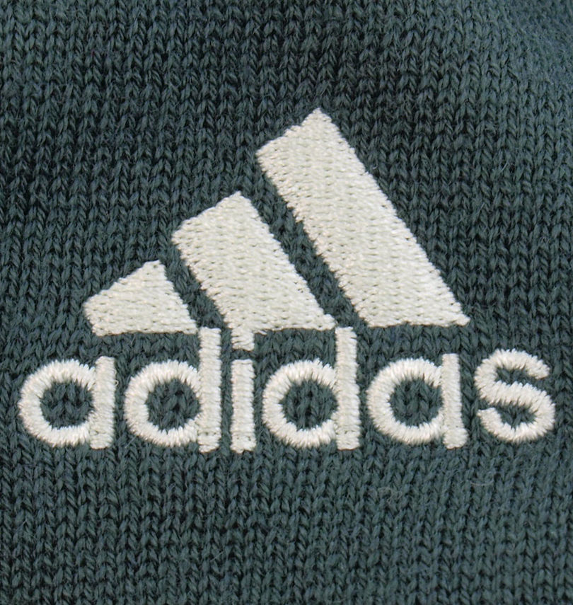 大きいサイズ メンズ adidas golf (アディダスゴルフ) スリーストライプス防風長袖ライニングフルジップセーター 刺繍