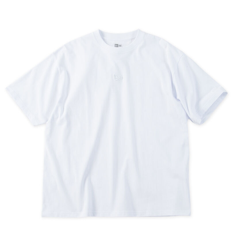 大きいサイズ メンズ NEW ERA (ニューエラ) レイズドフラッグロゴ刺繍半袖Tシャツ
                        