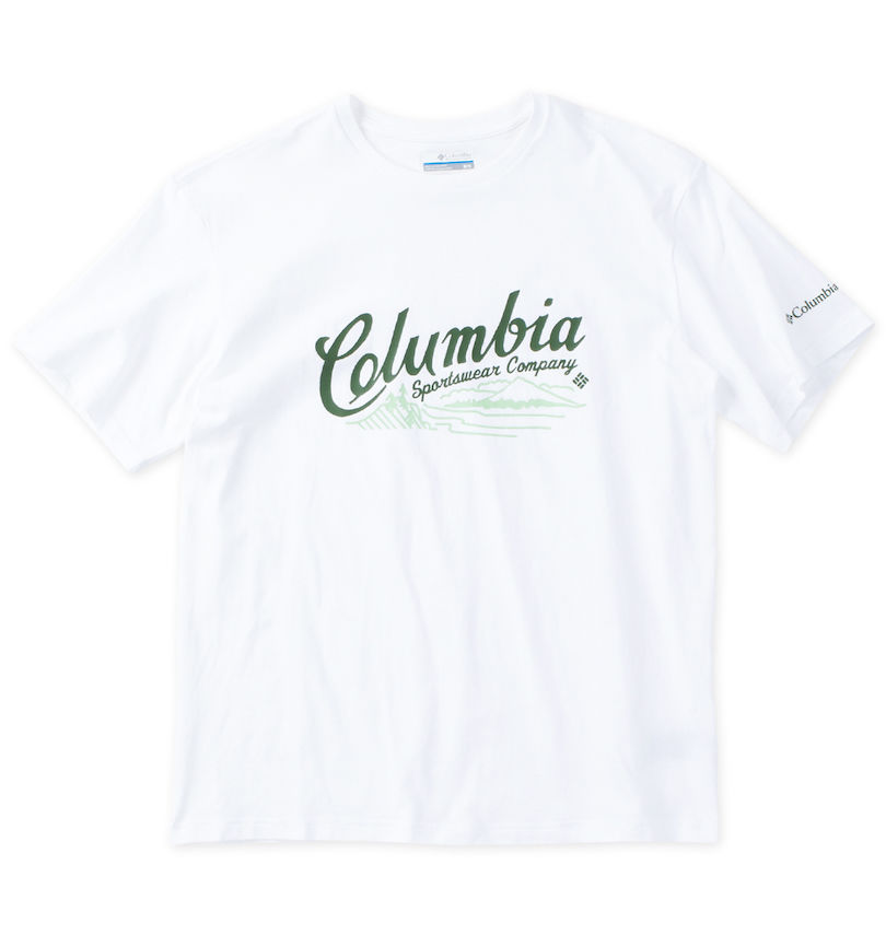大きいサイズ メンズ Columbia (コロンビア) ロッカウェイリバーグラフィック半袖Tシャツ 