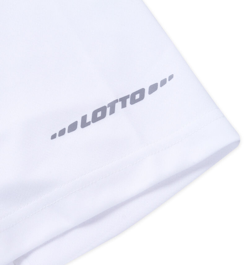 大きいサイズ メンズ LOTTO (ロット) 半袖Tシャツ
                        袖の再帰反射プリント