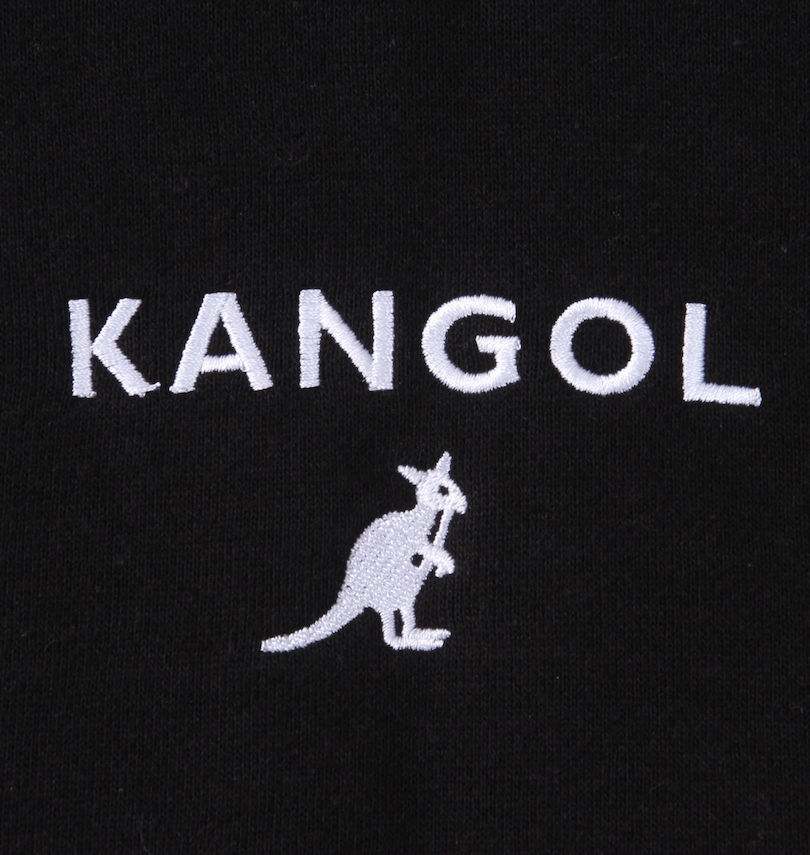 大きいサイズ メンズ KANGOL (カンゴール) 裏起毛プルパーカー 刺繍