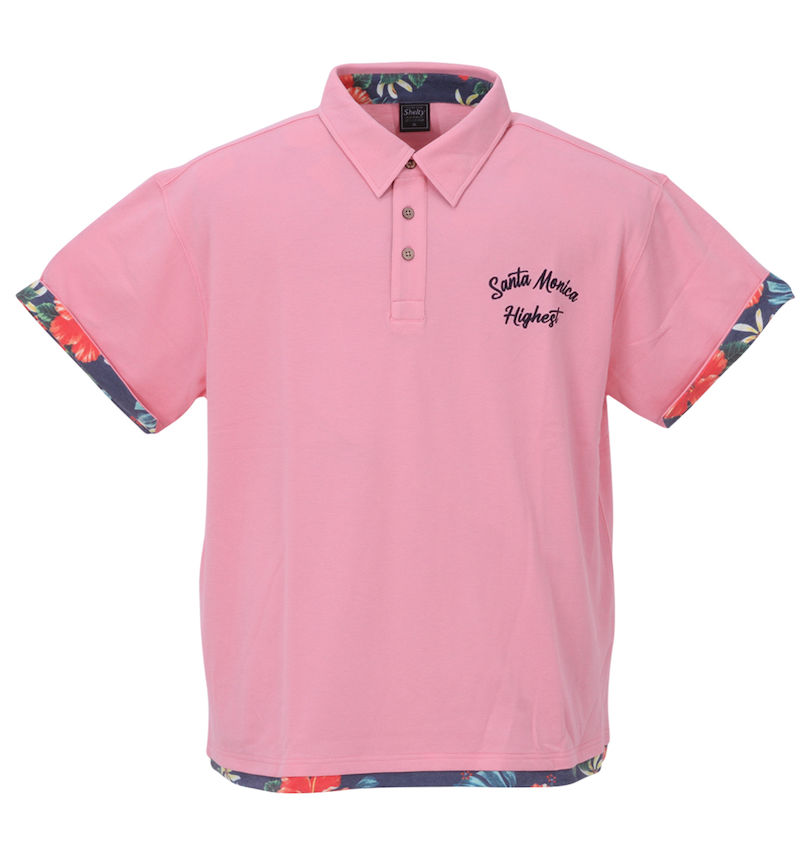 大きいサイズ メンズ SHELTY (シェルティ) 半袖ポロシャツ
                        