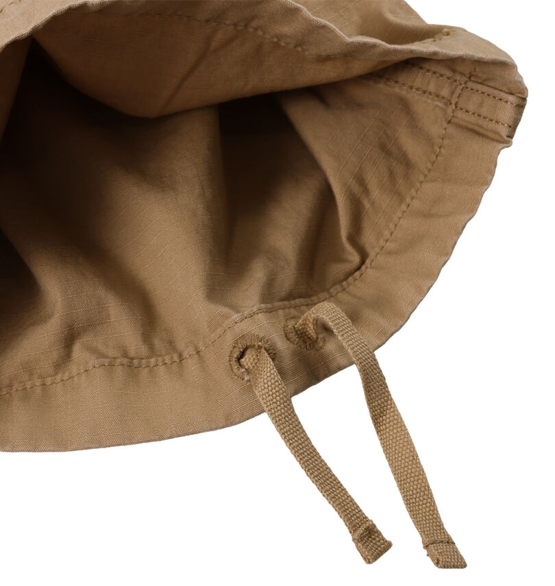 大きいサイズ メンズ EDWIN (エドウイン) リップストップカーゴパンツ
                        裾調節ひも