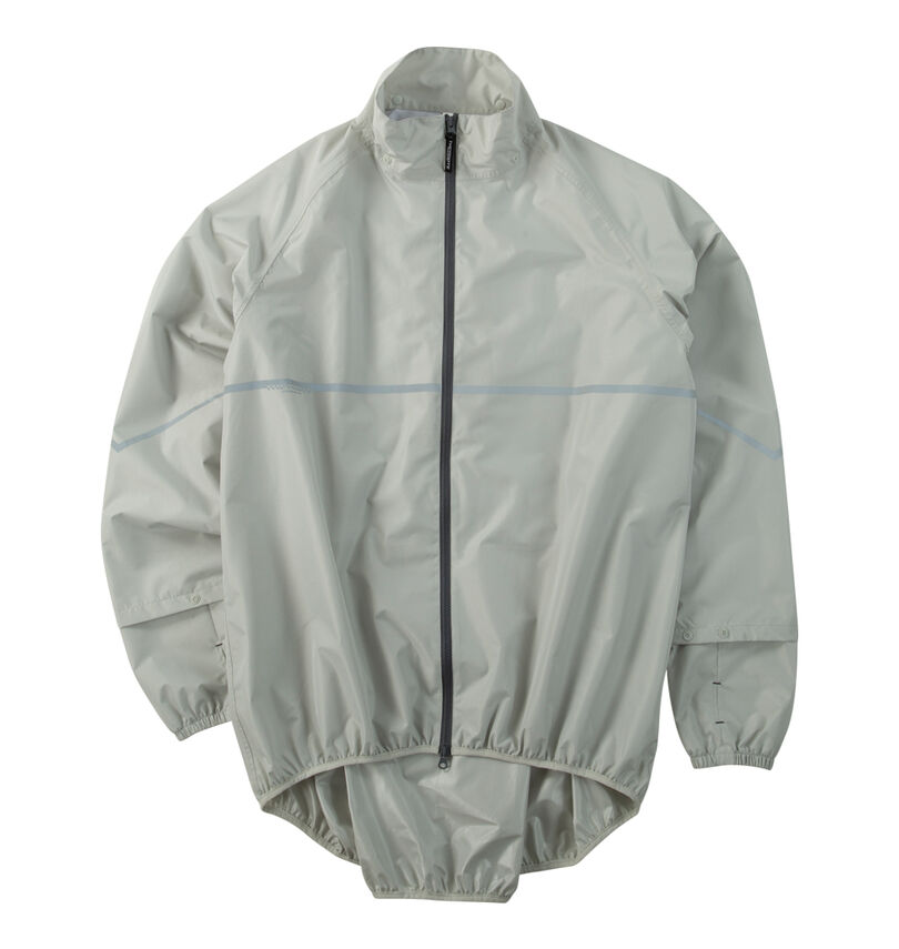 大きいサイズ メンズ THE ROOTS (ザルーツ) リュックインレインスーツDX
フード取り外した状態