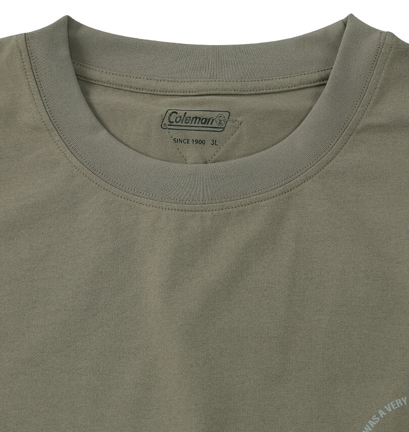 大きいサイズ メンズ Coleman (コールマン) 裾ドローコード半袖Tシャツ
                        