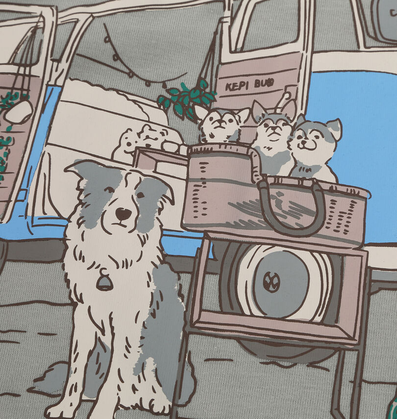 大きいサイズ メンズ VOLKSWAGEN (フォルクスワーゲン) 天竺半袖Tシャツ
プリント