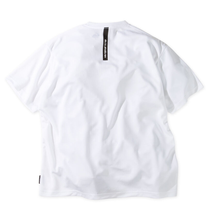 大きいサイズ メンズ Quiksilver (クイックシルバー) COMP LOGO半袖ラッシュガードTシャツ
                        バックスタイル