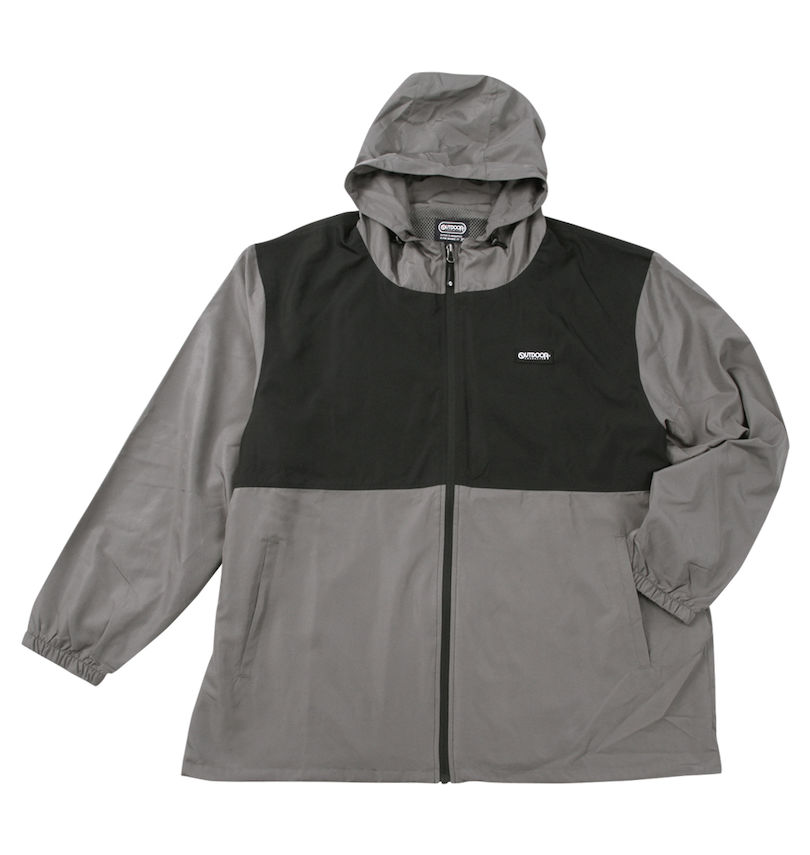 大きいサイズ メンズ OUTDOOR PRODUCTS (アウトドア プロダクツ) フルダルタフタ裏メッシュウインドブレーカー
                        