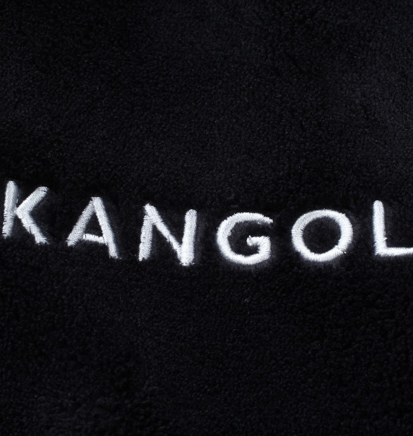 大きいサイズ メンズ KANGOL (カンゴール) シルキーフリースジャケット 左胸刺繍