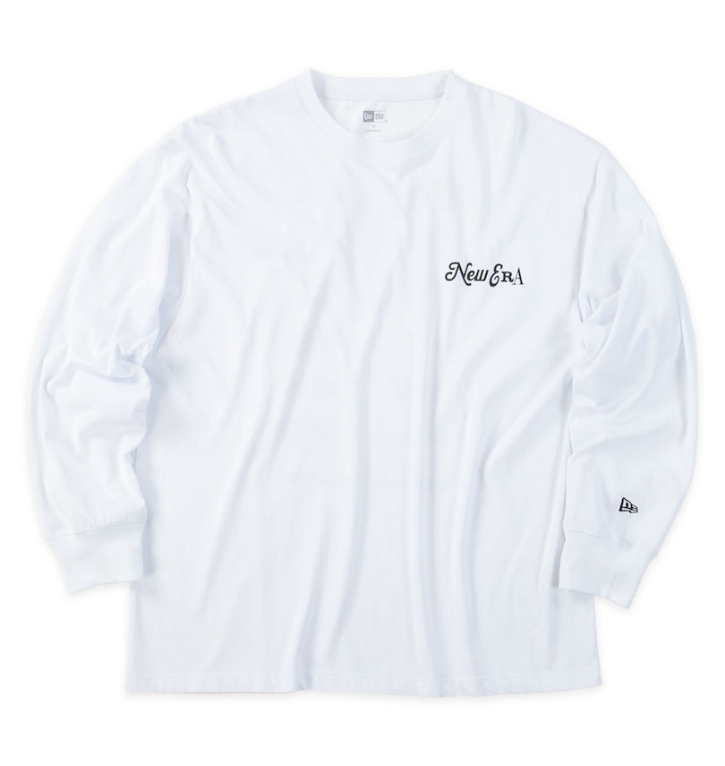 大きいサイズ メンズ NEW ERA (ニューエラ) アーカイブロゴ長袖Tシャツ