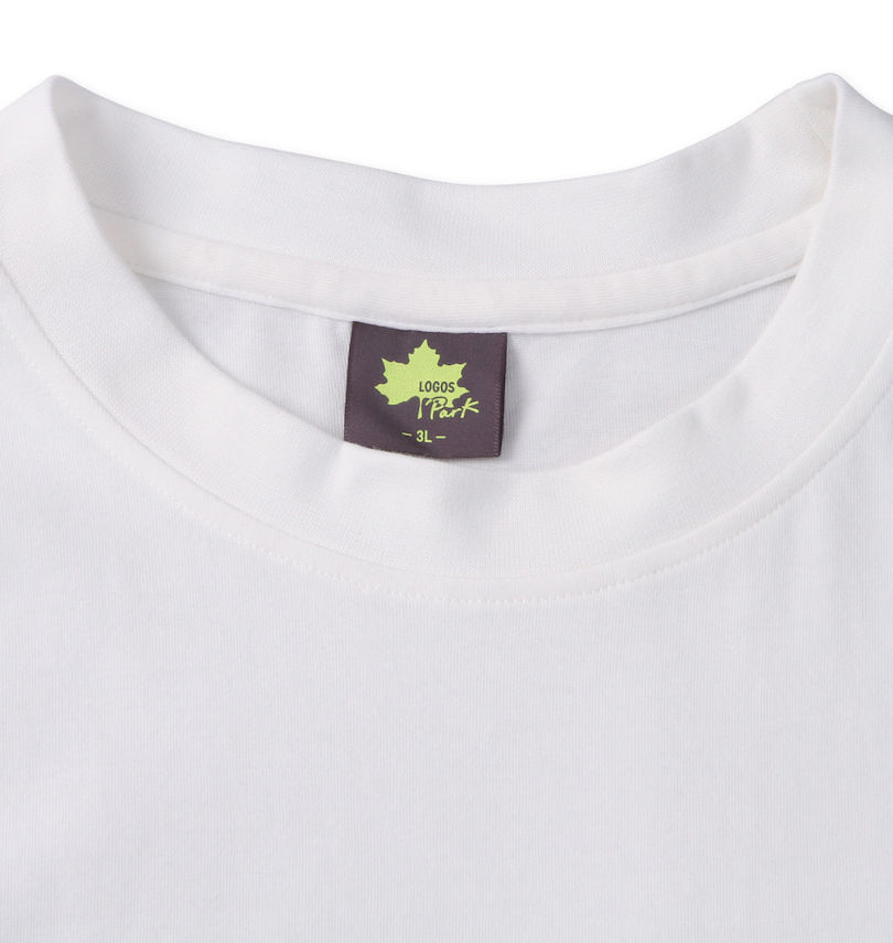 大きいサイズ メンズ LOGOS Park (ロゴスパーク) リサイクル天竺ボックスプリント半袖Tシャツ