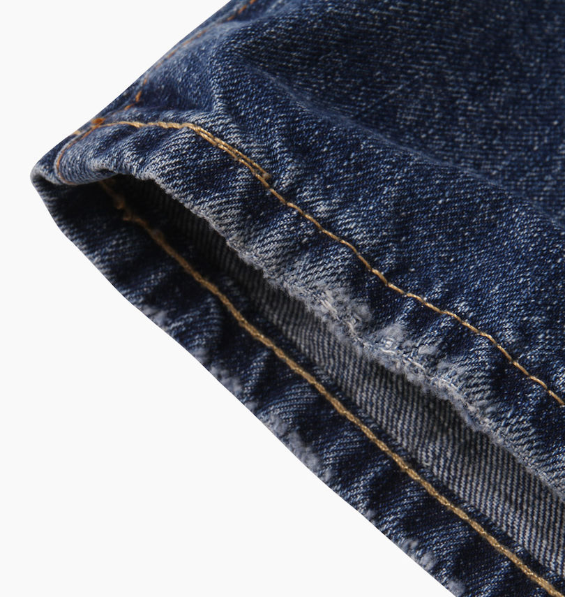 大きいサイズ メンズ RALPH LAUREN (ラルフローレン) デニムパンツ(L30)
                        裾ダメージ加工