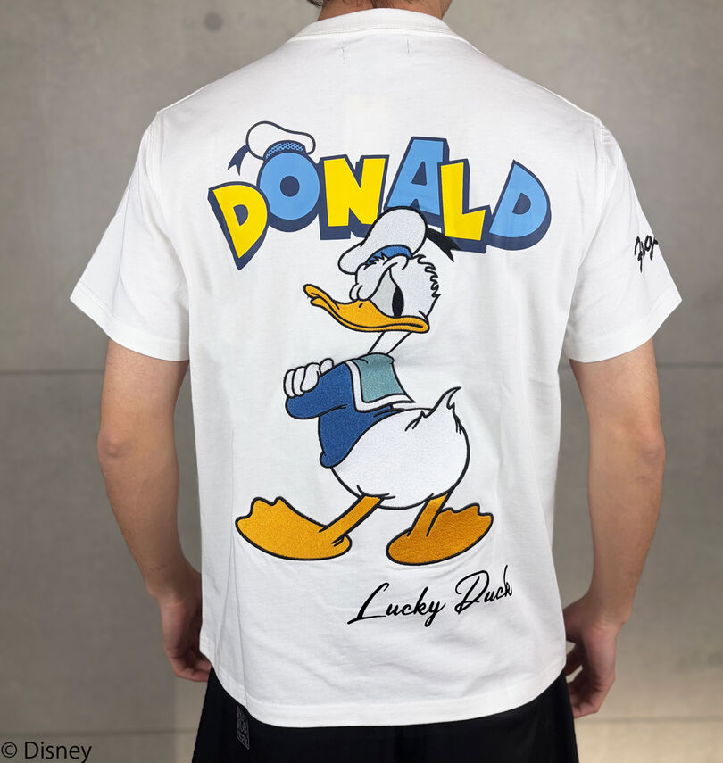 大きいサイズ メンズ FLAGSTAFF×DISNEY (フラッグスタッフ) DONALD DUCK半袖Tシャツ
                        