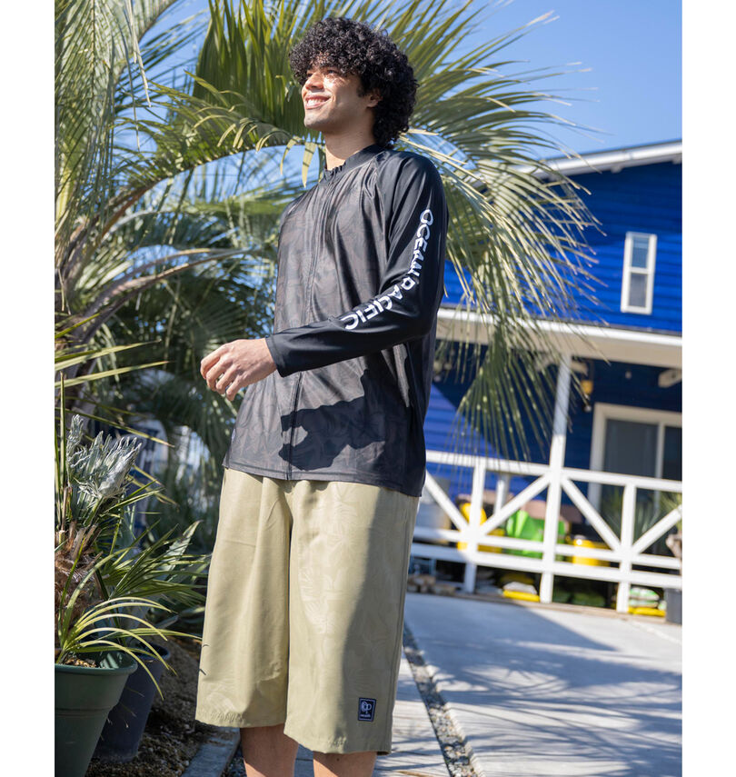 大きいサイズ メンズ OCEAN PACIFIC (オーシャンパシフィック) エンボスプリントサーフパンツ
                        
