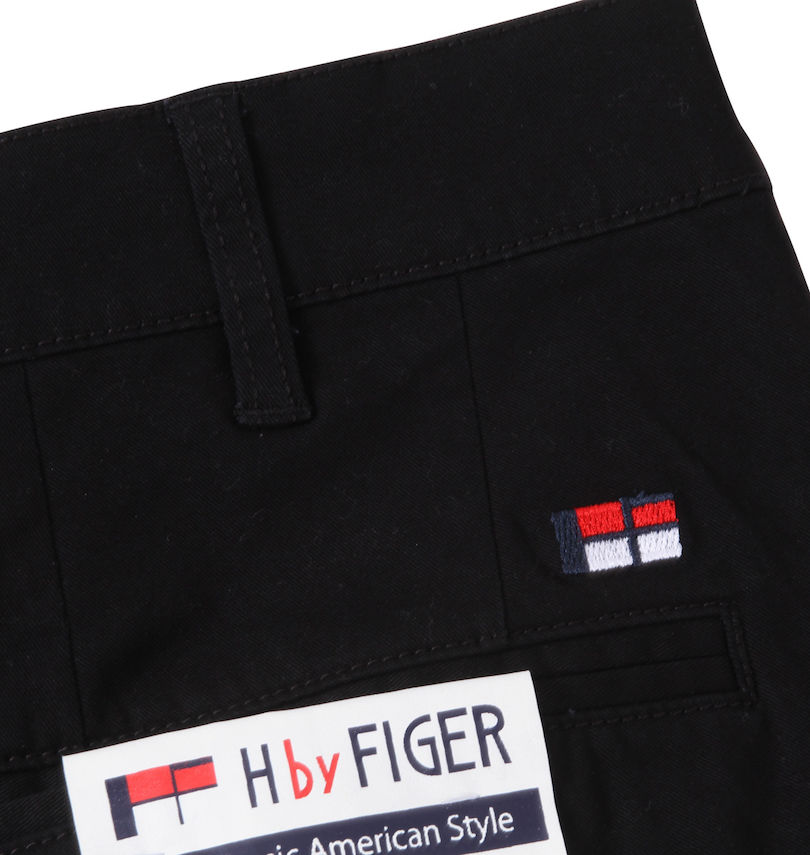 大きいサイズ メンズ H by FIGER (エイチバイフィガー) ストレッチチノパンツ バック刺繍