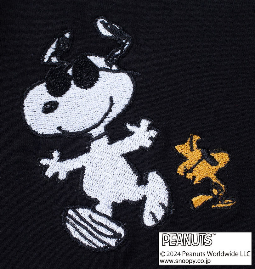 大きいサイズ メンズ FLAGSTAFF×PEANUTS (フラッグスタッフ) スヌーピーコラボ半袖ポロシャツ
                        フロント刺繍