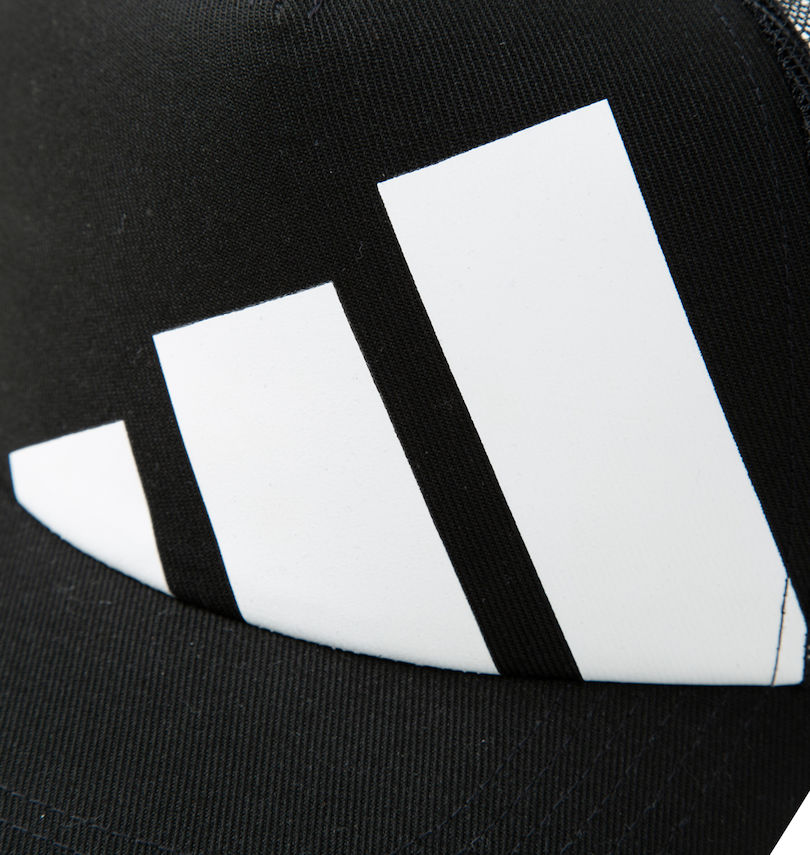大きいサイズ メンズ adidas (アディダス) ツイル×メッシュトラッカーキャップ
                        プリント