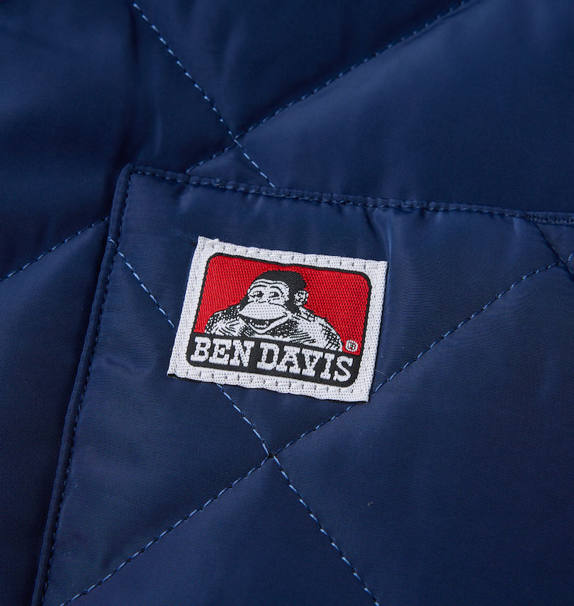 大きいサイズ メンズ BEN DAVIS (ベン デイビス) リバーシブルリブカラーベスト