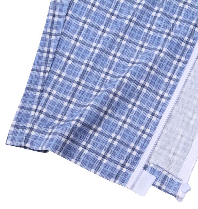 大きいサイズ メンズ ハナサンテラス ワンタッチテープサイド全開ファスナーパンツパジャマ フルオープンファスナー