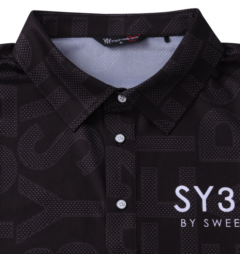 大きいサイズ メンズ SY32 by SWEET YEARS (エスワイサーティトゥバイスィートイヤーズゴルフ) SYGマリンロゴ半袖ポロシャツ 
