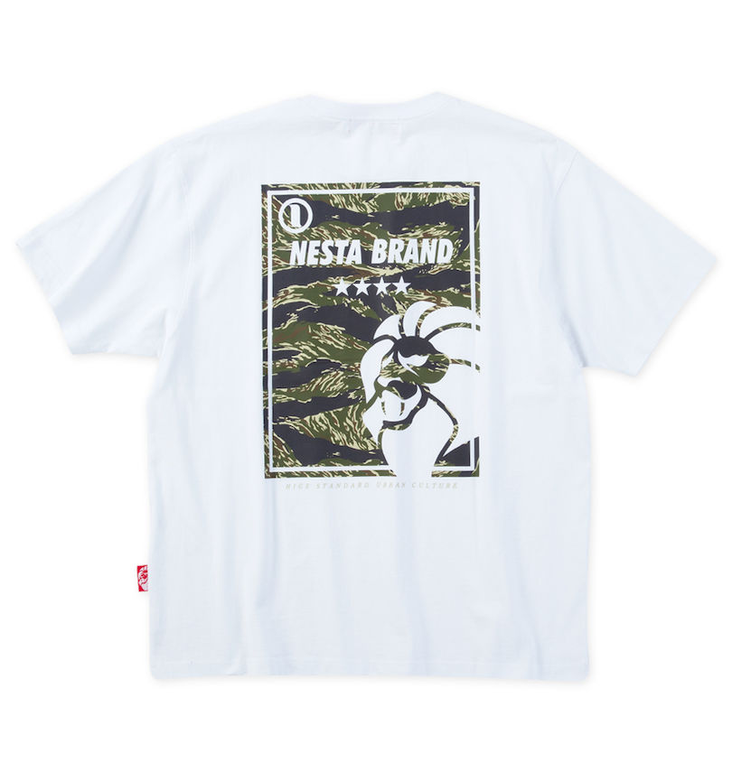 大きいサイズ メンズ NESTA BRAND (ネスタブランド) 天竺半袖Tシャツ
                        バックスタイル