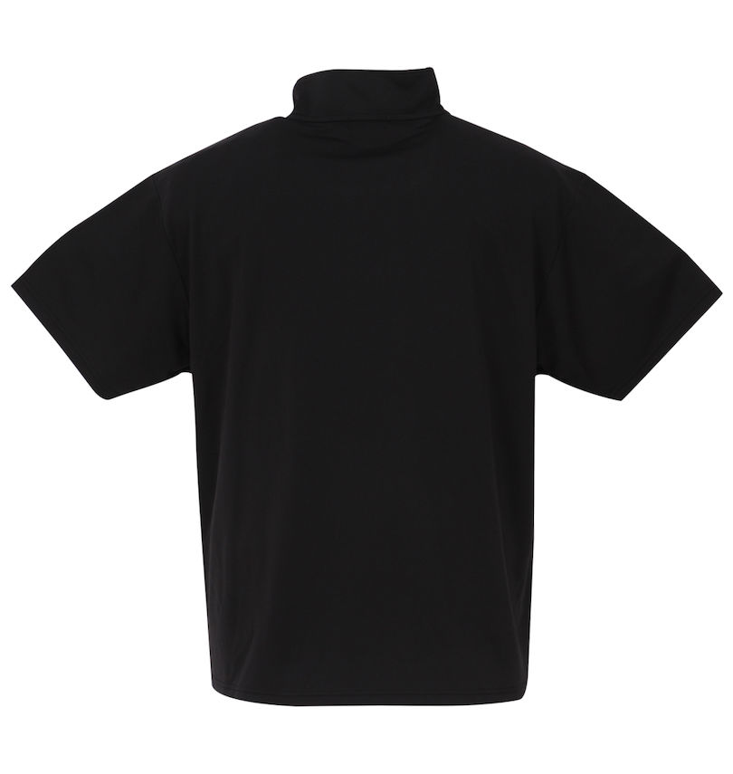 大きいサイズ メンズ LE COQ SPORTIF (ルコックスポルティフ) エコペットハーフジップ半袖シャツ バックスタイル