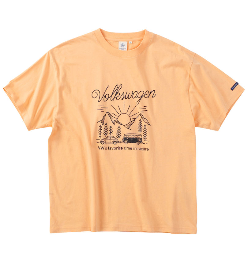 大きいサイズ メンズ VOLKSWAGEN (フォルクスワーゲン) 天竺半袖Tシャツ