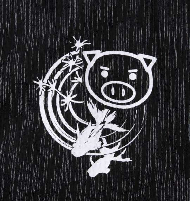 大きいサイズ メンズ 豊天 (ブーデン) 金魚美豚甚平
フロントプリント拡大