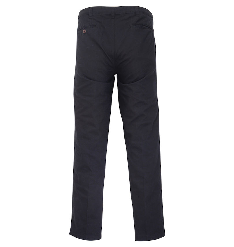 大きいサイズ メンズ Mc.S.P (エムシーエスピー) ソフトチノツータックパンツ（股下67cm）
                        バックスタイル