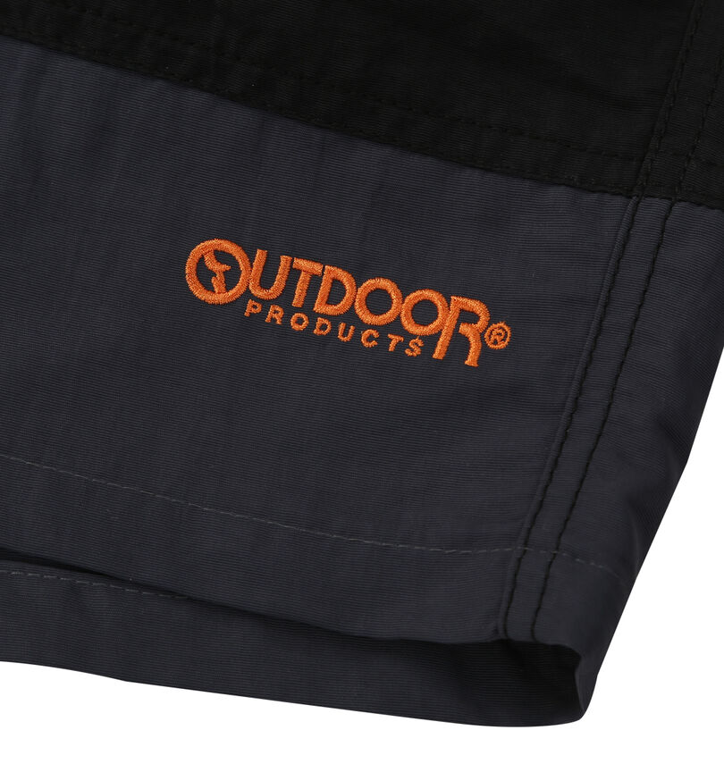 大きいサイズ メンズ OUTDOOR PRODUCTS (アウトドア プロダクツ) ナイロンバイカラークライミングハーフパンツ
刺繍