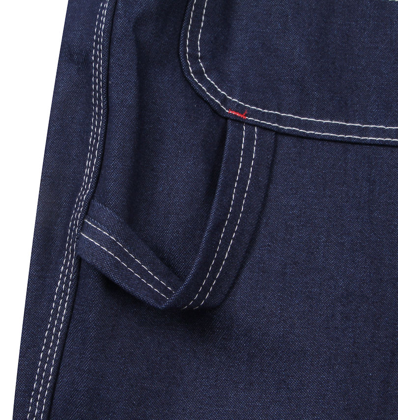 大きいサイズ メンズ DICKIES (ディッキーズ) 83294デニムビブオーバーオール
                        ハンマーループ