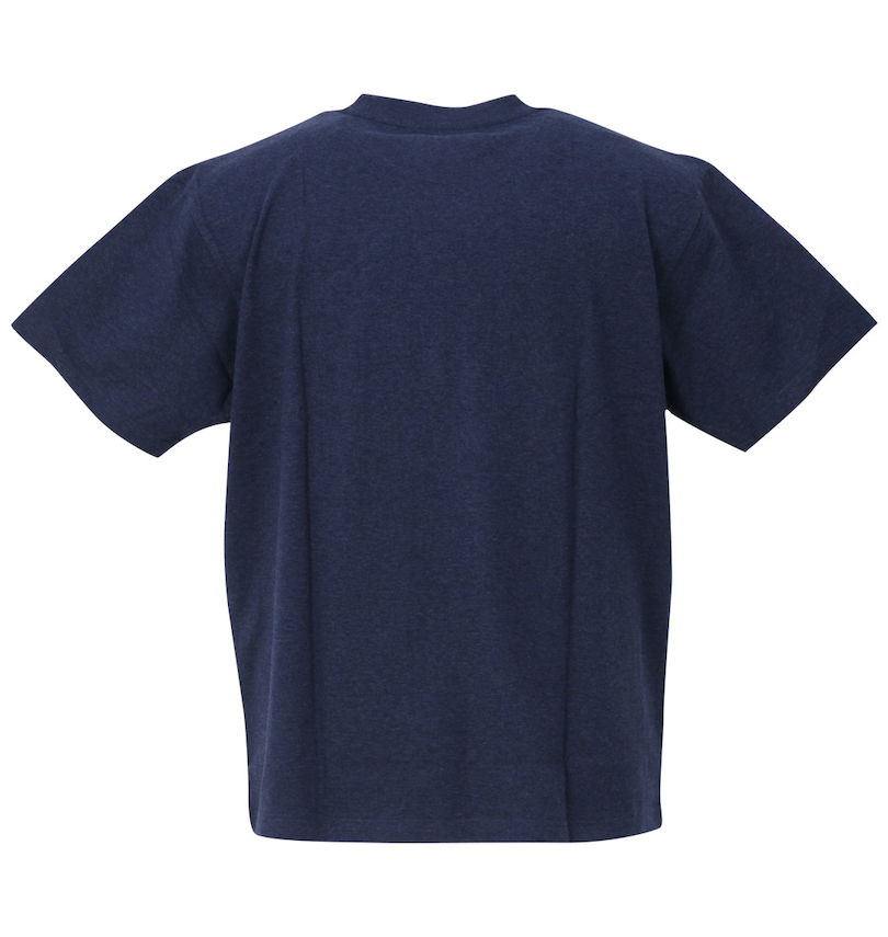 大きいサイズ メンズ Mc.S.P (エムシーエスピー) オーガニックコットンクルーネック半袖Tシャツ バックスタイル