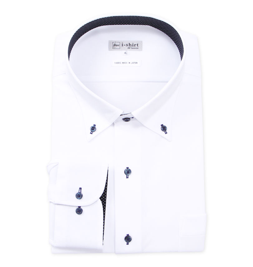 大きいサイズ メンズ i-Shirt (アイシャツ) B.D長袖シャツ
                        