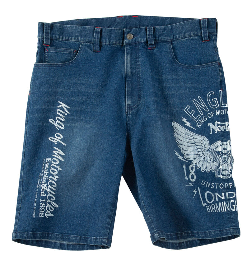 大きいサイズ メンズ Norton (ノートン) デニムハーフパンツ
                        